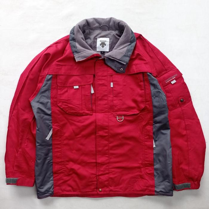 Descente Japan outdoor ski jacket twotone casual tnf acg gorpcore