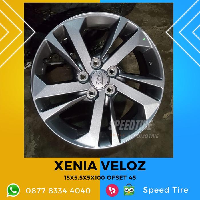 Murah Velg Bekas R15 5x100 ori oem Mobil Daihatsu Xenia Veloz 2022