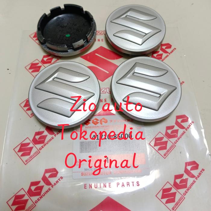 Tutup Dop roda vleg as roda 4pcs Suzuki Ertiga  baleno splash original
