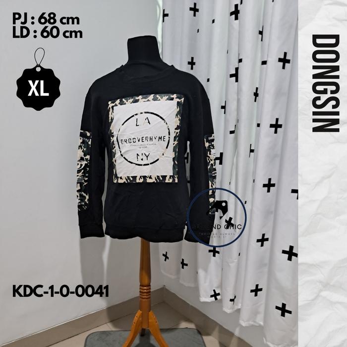 Crewneck DONGSIN ORIGINAL | Crewneck Pria | Sweater DONGSIN | Crewneck