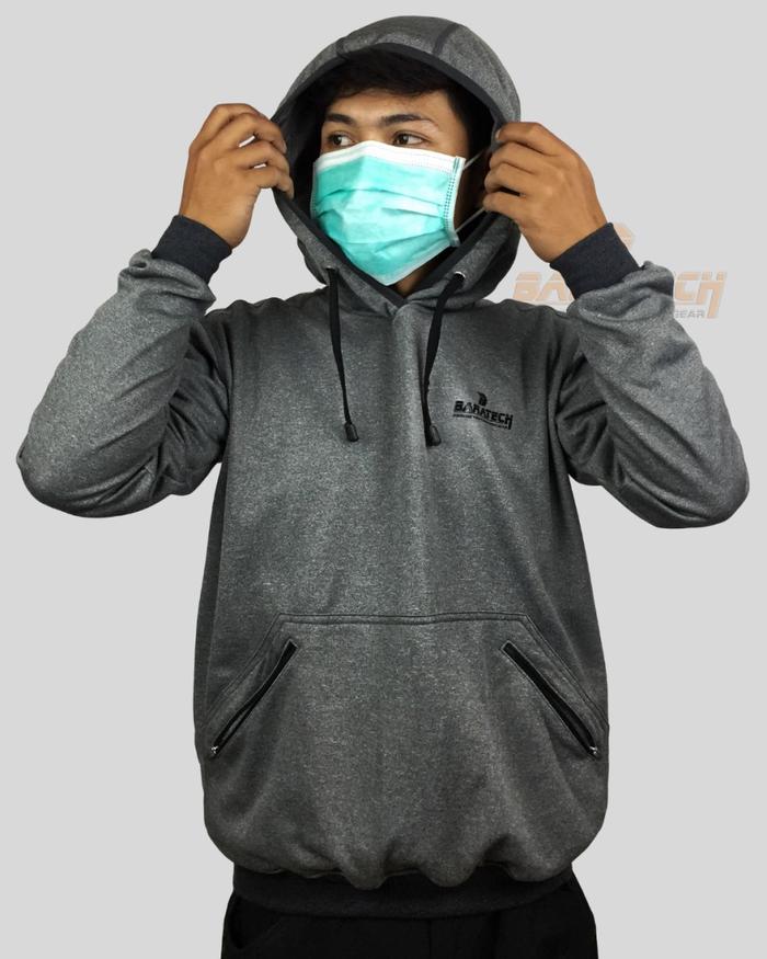 Sweater Baratech Hoodie Grey Original