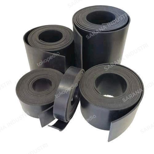 rubber strip 30mm x 150mm karet strip 30mm  karet bantalan 30mm x 15cm