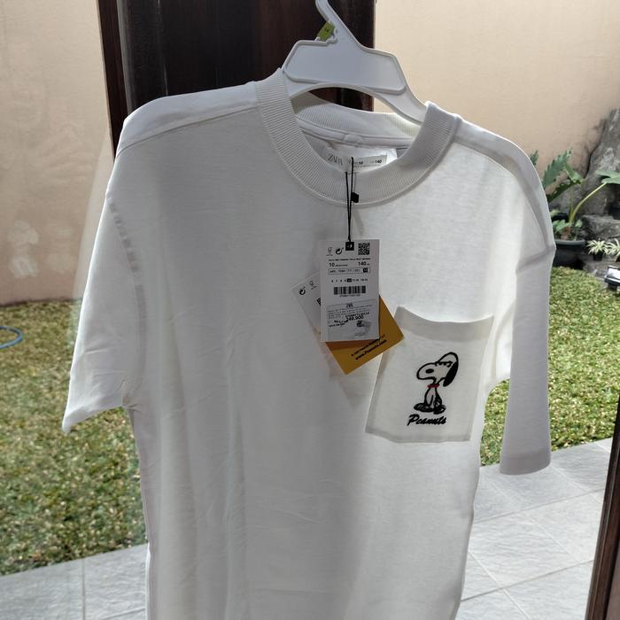 Tshirt Anak Zara Peanuts Orginal