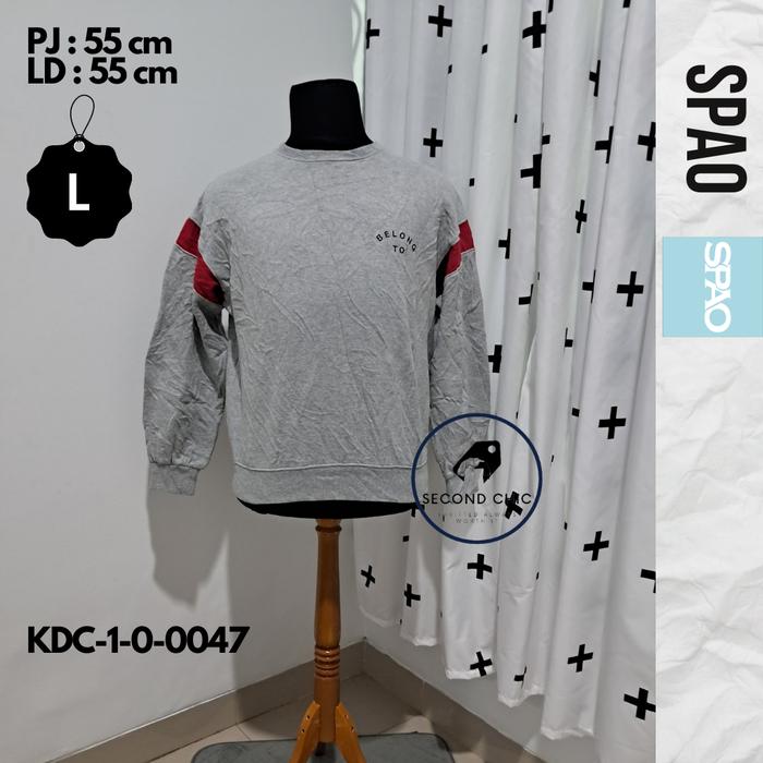 Crewneck SPAO ORIGINAL | Crewneck Pria | Sweater SPAO | Crewneck3