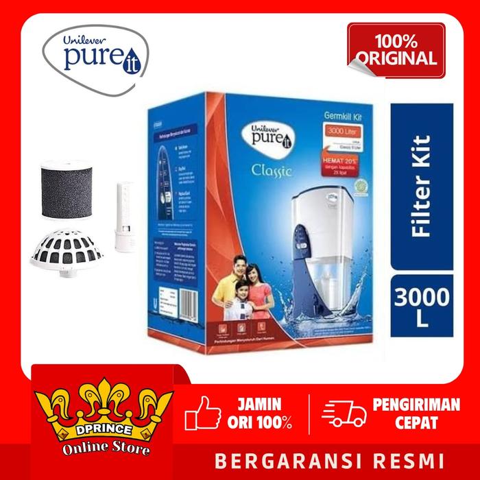 Refill Pureit Germkill Kit 3000 L Pure It Germ Kill GKK Classic 3000L - NO PA ING