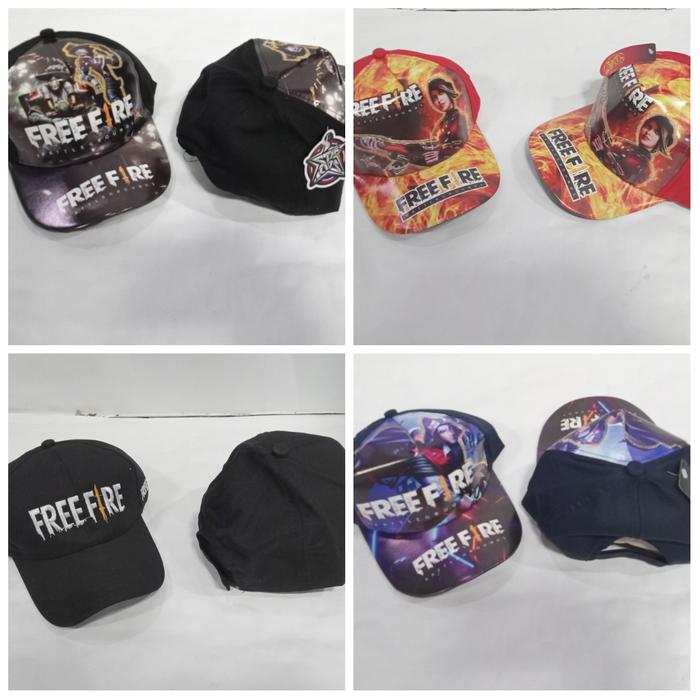 Topi anak Free Fire game online populer bagus murah garena FF diamond