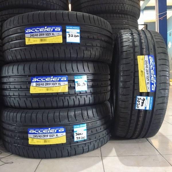 Ban Mobil Tapak Lebar Ukuran 245 45 Ring 19 Merk Ban Accelera Phi Untuk Velg 19 Tire Car Ban Mobil T