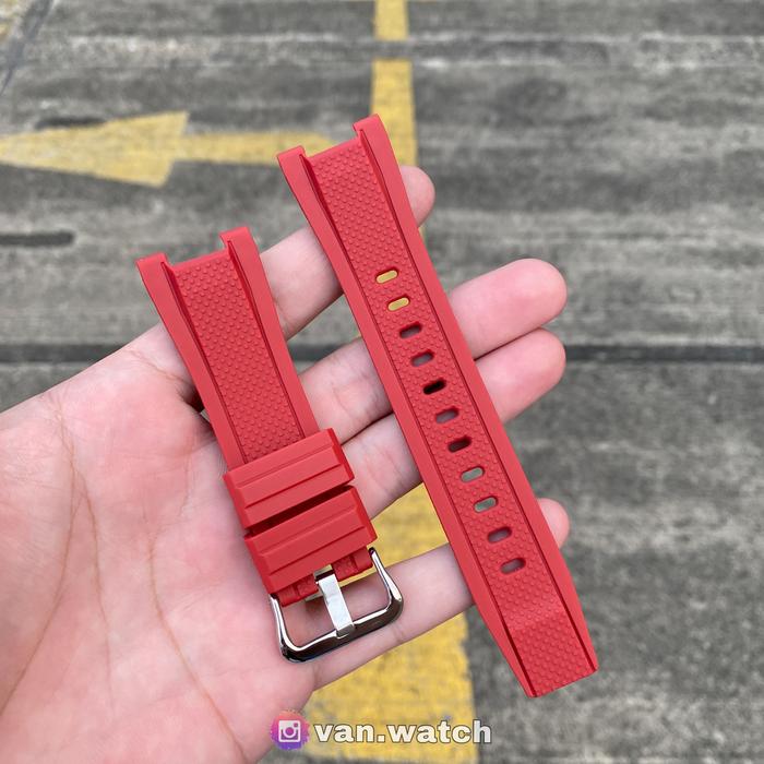 STRAP CASIO GSHOCK GST 100 GST S200 GST B100 AM MERAH