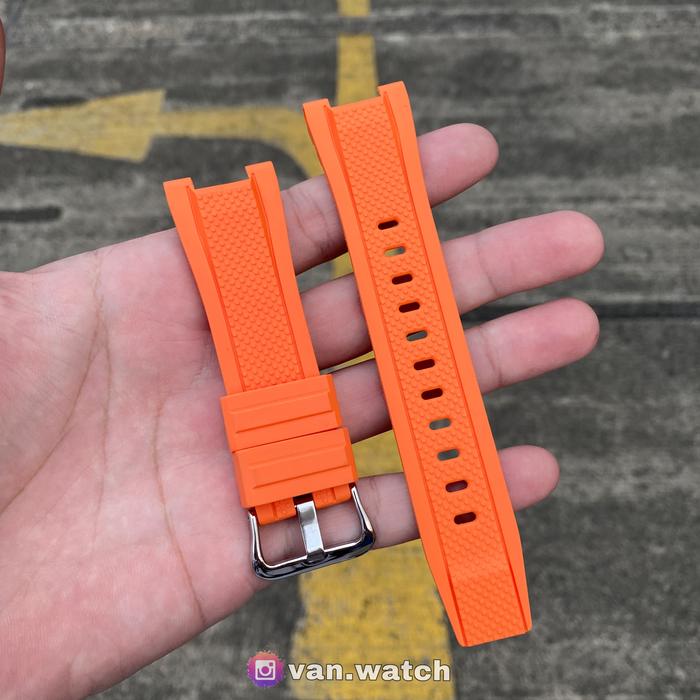 STRAP CASIO GSHOCK GST 100 GST S100 GST S200 AM ORANGE