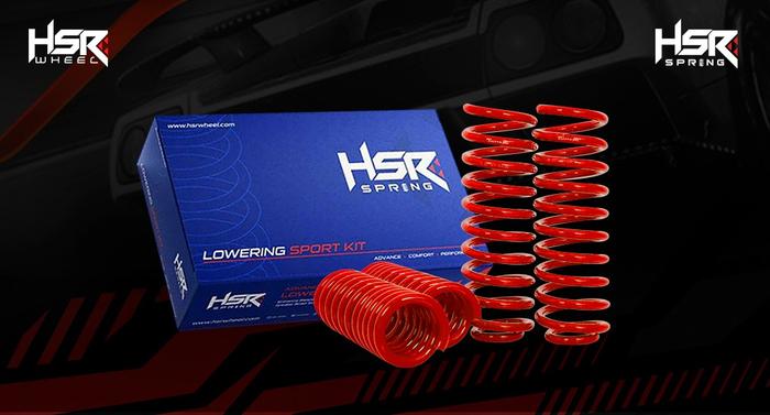 LOWERING KIT/PER CEPER/PER RACING HSR UNTUK AVANZA 2004-2014 RED