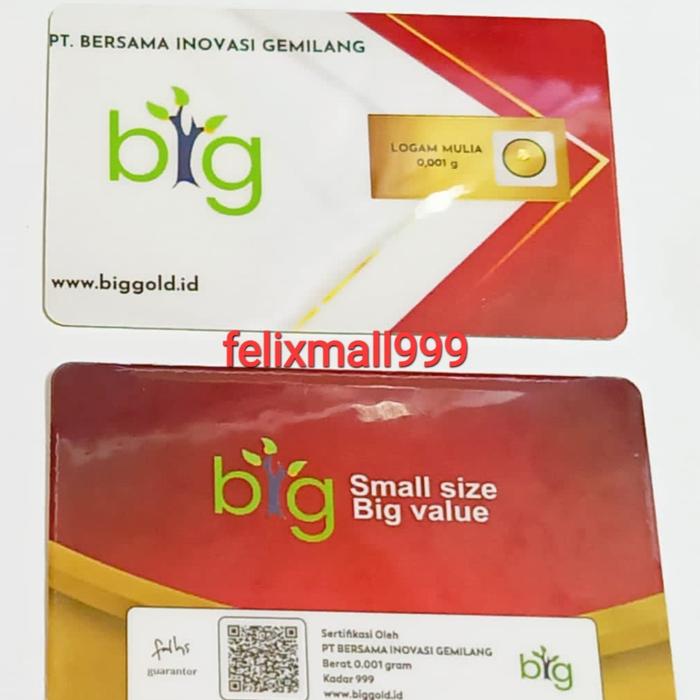 BIG RED MICRO GOLD MINI 0.001 GR