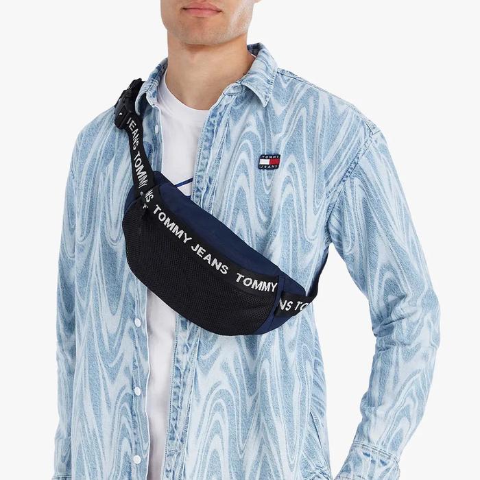 TOMMY HILFIGER TOMMY JEANS (Original) ESSENTIAL BUM BAG - Navy