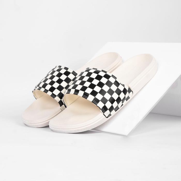 Vans Slide On Slipper Checkerboard Black White Original