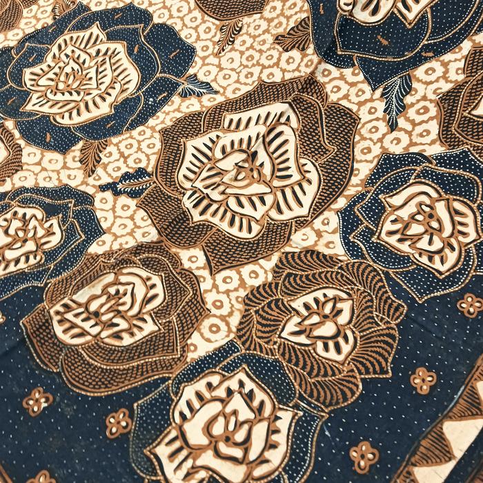Kain jarik batik tulis bunga mawar batik tulis asli soga solo