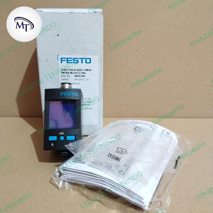 FESTO SPAU-V1R-H-Q6D-L-PNLK-PNVBA-M12U+2.5G pressure sensor
