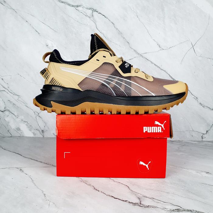 SEPATU PRIA PUMA VOYAGE NITRO FULL BROWN