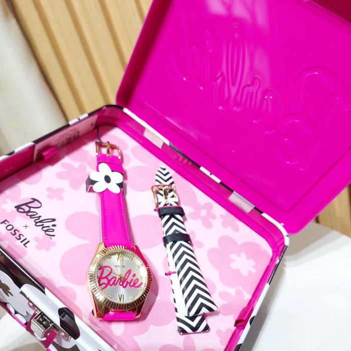 Fossil X Barbie Watch Set (New)