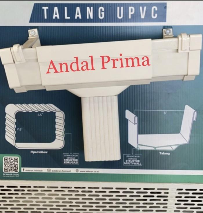 Set talang alderon Upvc 4m - talang air