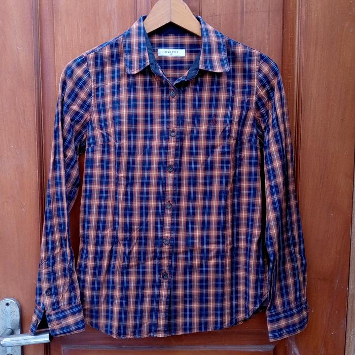 Preloved Kemeja Wanita Bean Pole