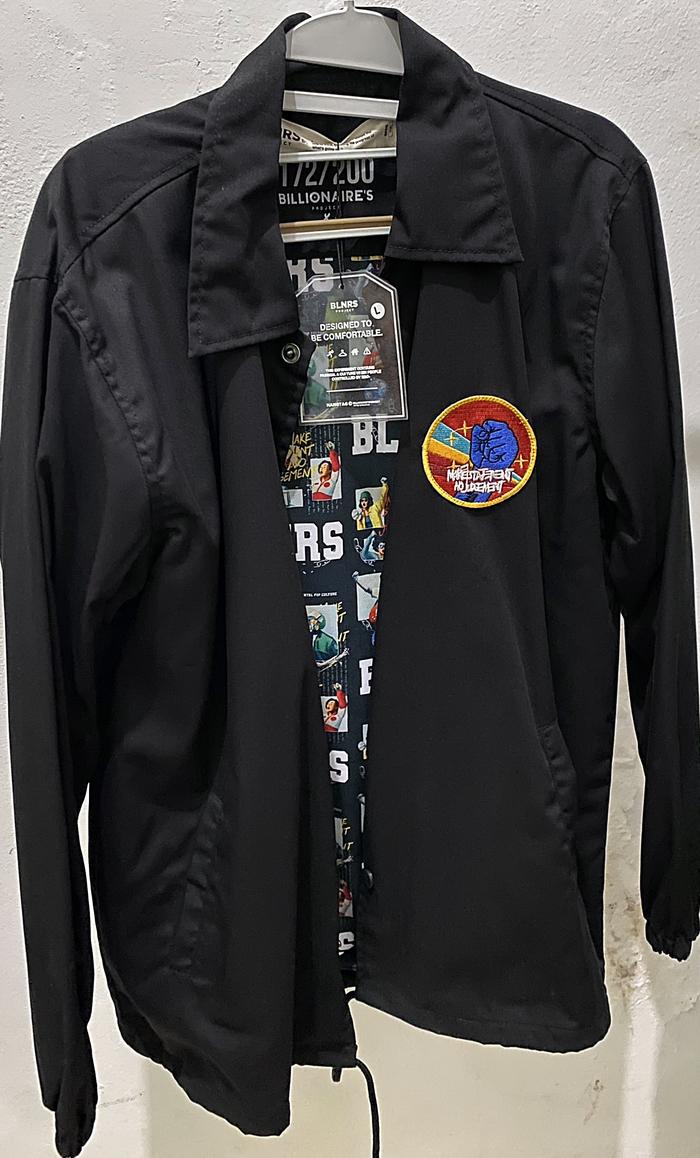 BILLIONAIRES PROJECT X HARI MERDEKA COACH JACKET LIMITED