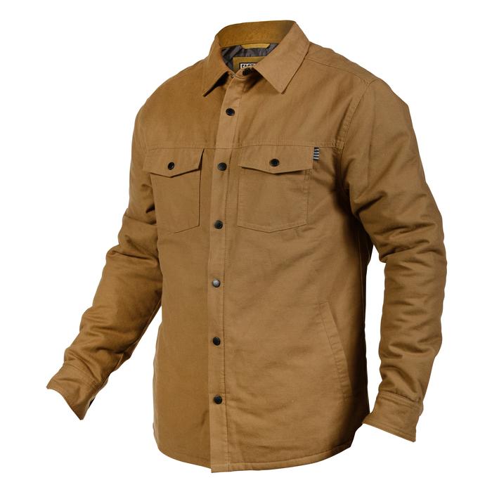 Elysian Quilted Flannel - Tobacco L