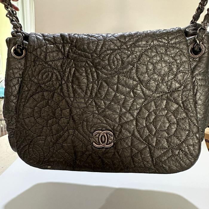 Chanel Graphic Edge Flap Bag