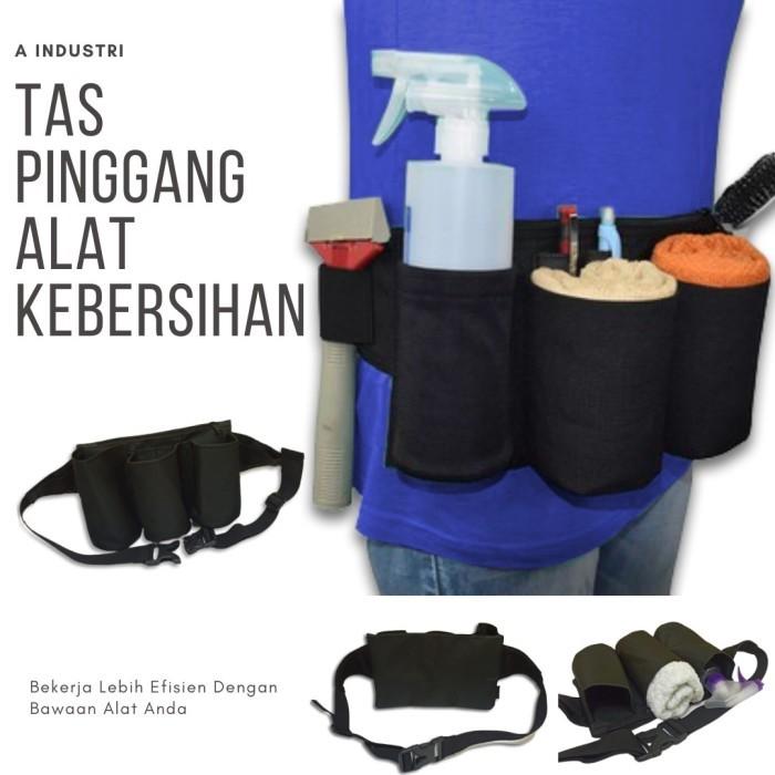 tas cleaning service pria Caddy Bag tas pinggang proyek Cleanier