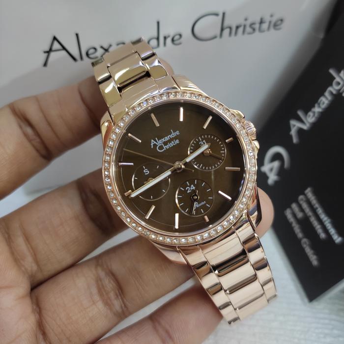 Jam Tangan Wanita ORIGINAL Alexandre Christie Ac 2A97 BF All Stainless