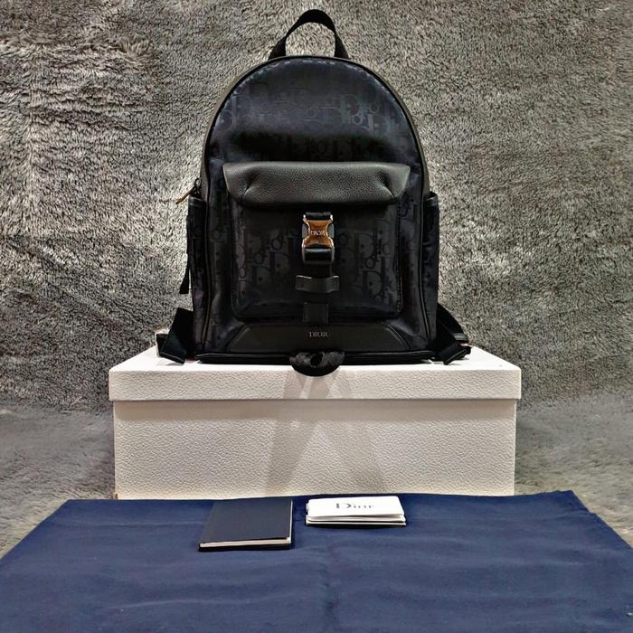 Dior Small Oblique Bagpack 100% Authentic Guarante Original Bagpack