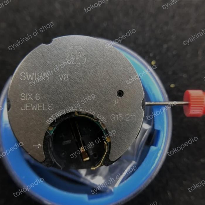 MESIN ETA G15.211 MADE IN SWITZERLAND MOVEMENT V8 CHRONOMETER 2 6 10 N