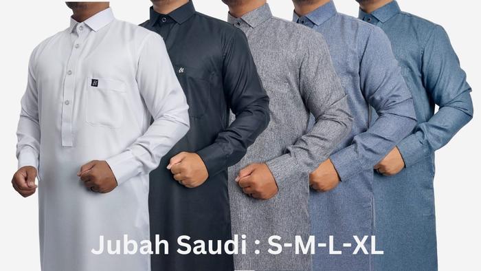 JUBAH SAUDI, JUBAH HAMADA FASHION EXCLUSIVE, GAMIS MODERN KEKINIAN