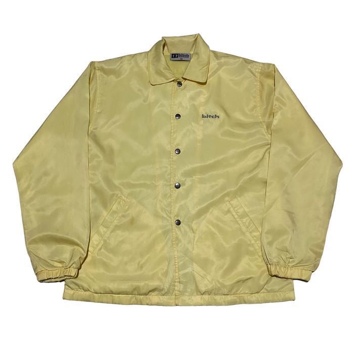 Bitch skateboards yellow coach jacket