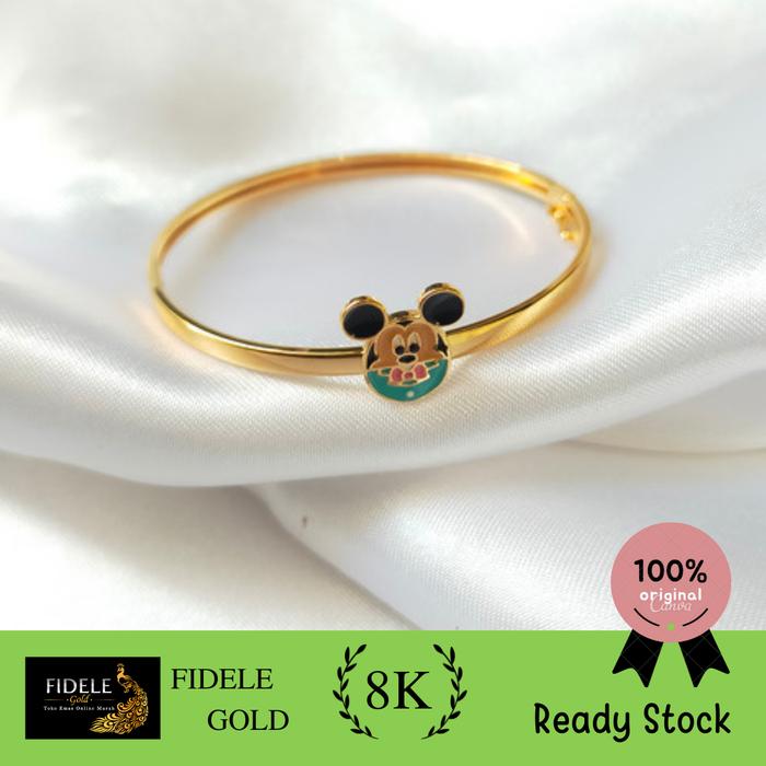 Gelang mickey bangle fashion gelang anak ubs disney 375