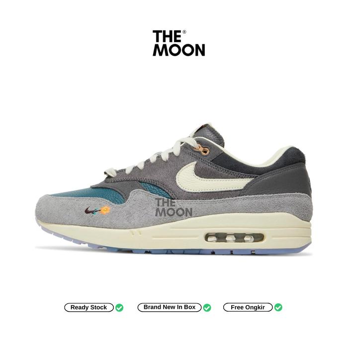 Sepatu Nike Air Max Unisex - Air Max 1 Kasina Won-Ang Grey Original