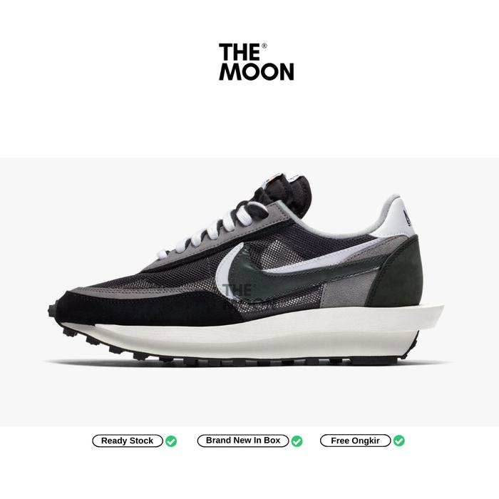 Sepatu Sacai - Nike LD Waffle Sacai Black Original