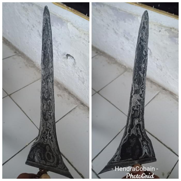 Keris Brojol Pamor Ujung Gunung Sepuh