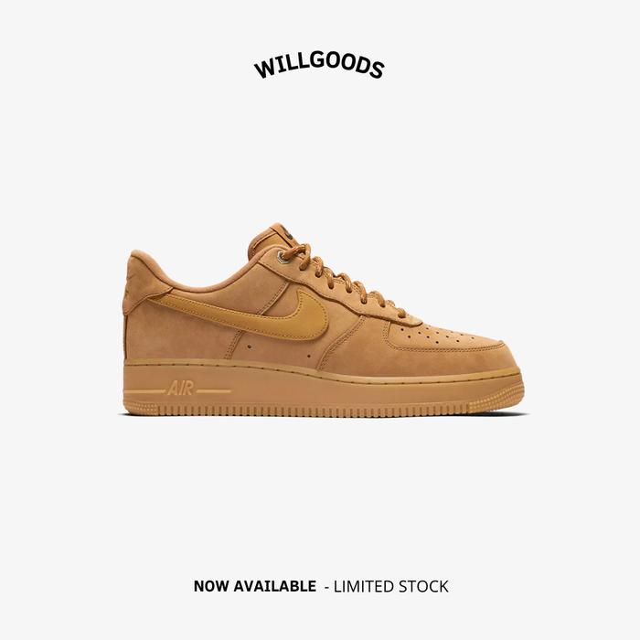 Nike Air Force 1 Low Flax Wheat Original Resmi