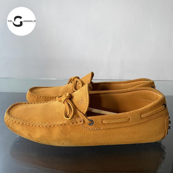 Sepatu Pria TOD'S Gommino Driving Shoes Velvet Suede Original