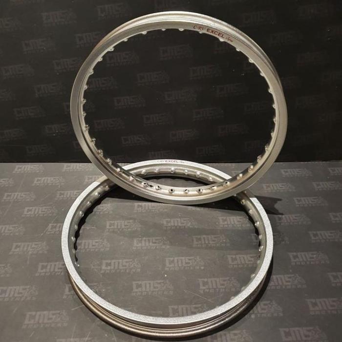 Velg Aloy Crv exel kulit jeruk 18 x 160 Silver Kulit Jeruk sepasang 1