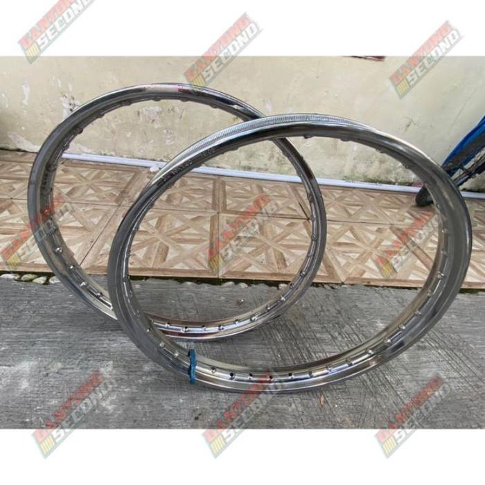 VELG DID BESI UKURAN 140-19 RING DID CROME ORIGINAL DID VELG