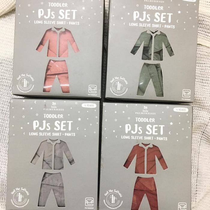 little palmerhaus toddler PJS Set Long Sleeve shirt + Pants