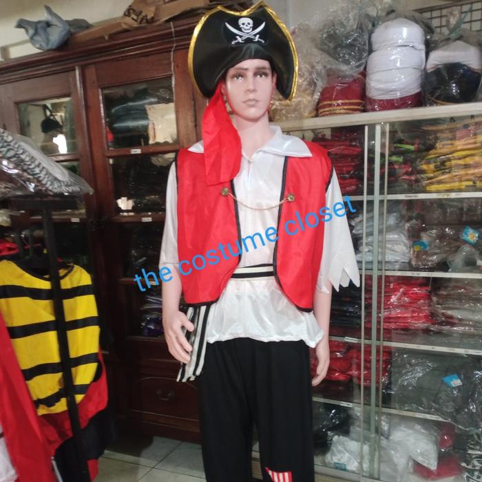 pirate boy costume (kostum pirate)