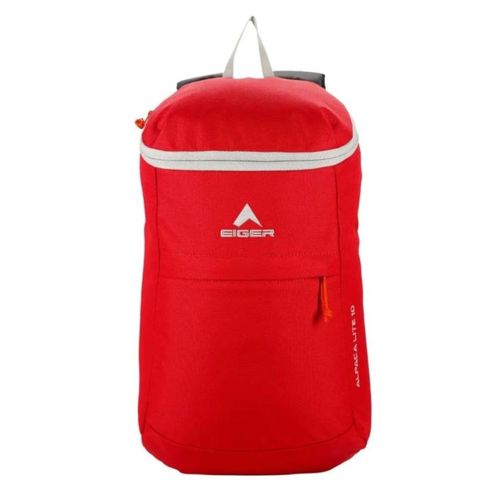 Tas Ransel Pria Wanita Eiger Alpaca Lite 10L Basic Daypack 910004486 Red Original