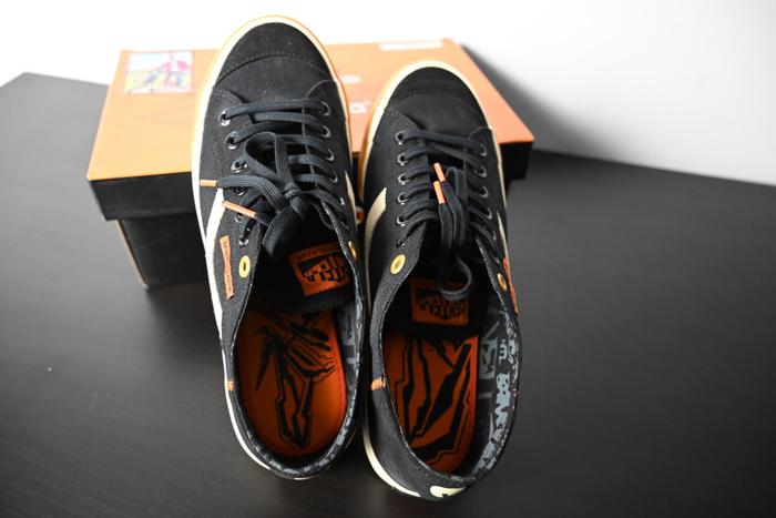 Sepatu Ventela Never Too Lavish Hard 13 Noir Low Black 44