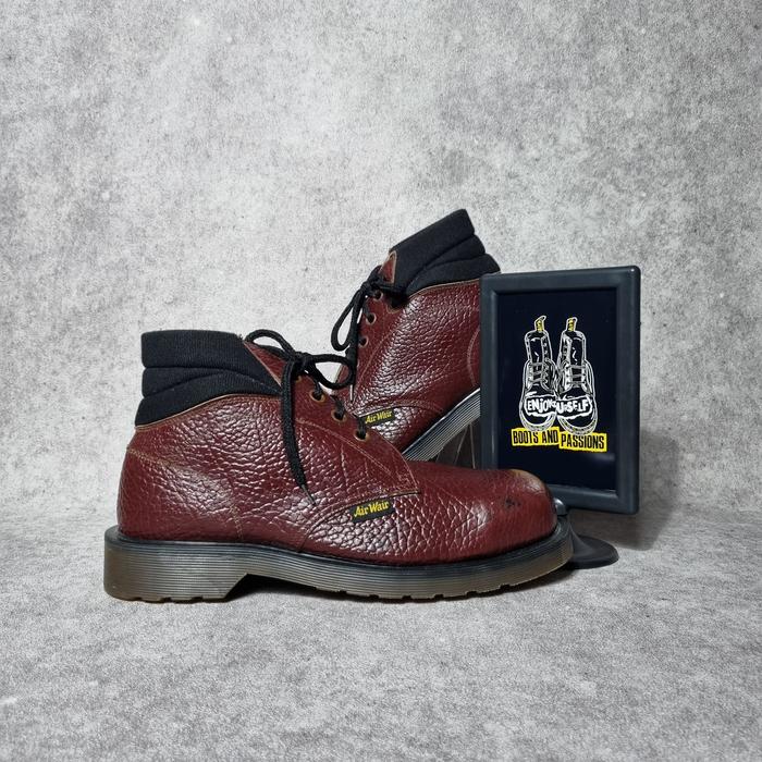 Dr Martens Saxon 70s Oxblood 8uk Made in England MIE Solovair Docmart