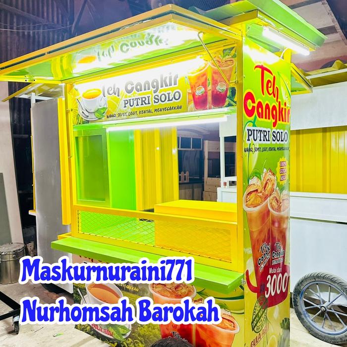 Gerobak teh solo , gerobak teh solo viral