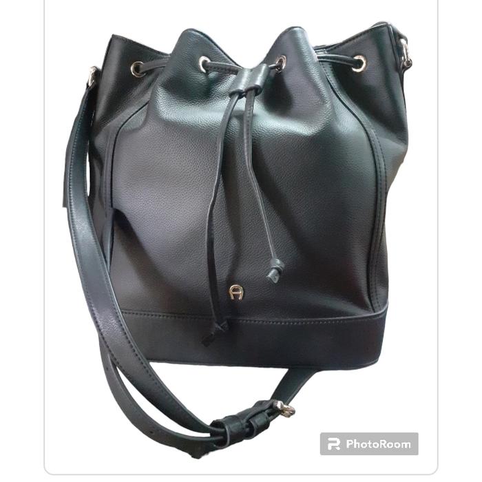 tas aigner adria black original by butik aigner munich