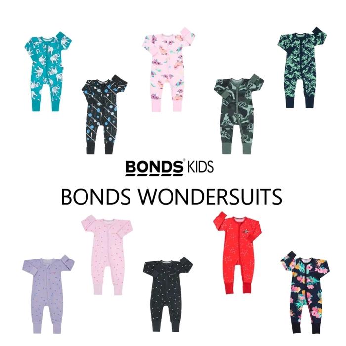 BONDS °SIZE° 12~18M JPSUIT WONDERSUIT ORIGINAL- Piyama Baju Tidur Anak