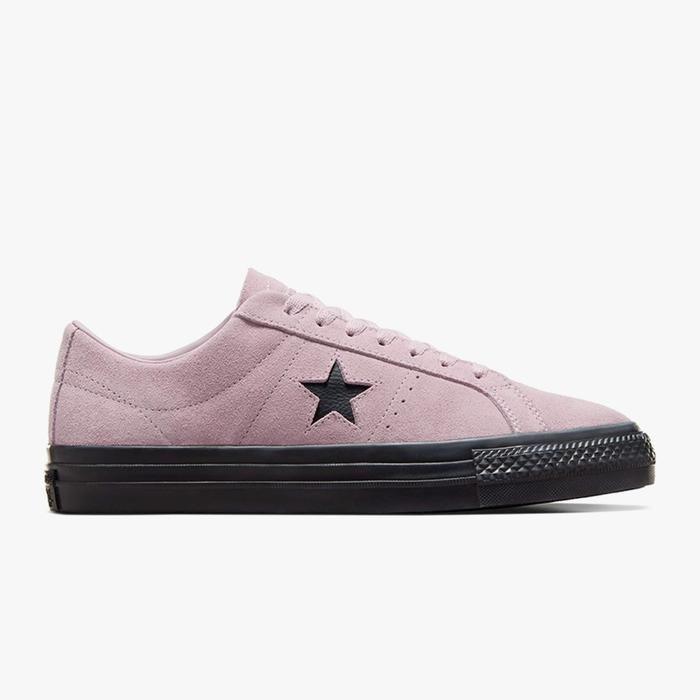 Converse One Star Pro Classic Suede Violet Pink Original Resmi