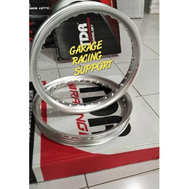VELG TDR 140 160 RING 14 SILVER USHAPE/SETENGAH LINGKAR *